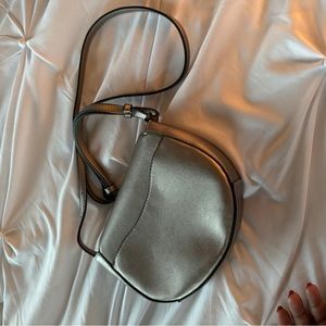Grey side bag